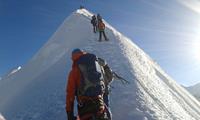 Ascending Island Peak, Nepal
